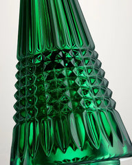 Crystal Christmas Standing Tree Large Green