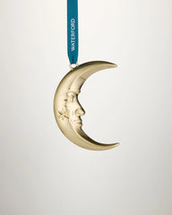 Christmas Golden Moon Golden Ornament