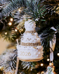 Holiday Heirlooms Wedding Cake Ornament 2026