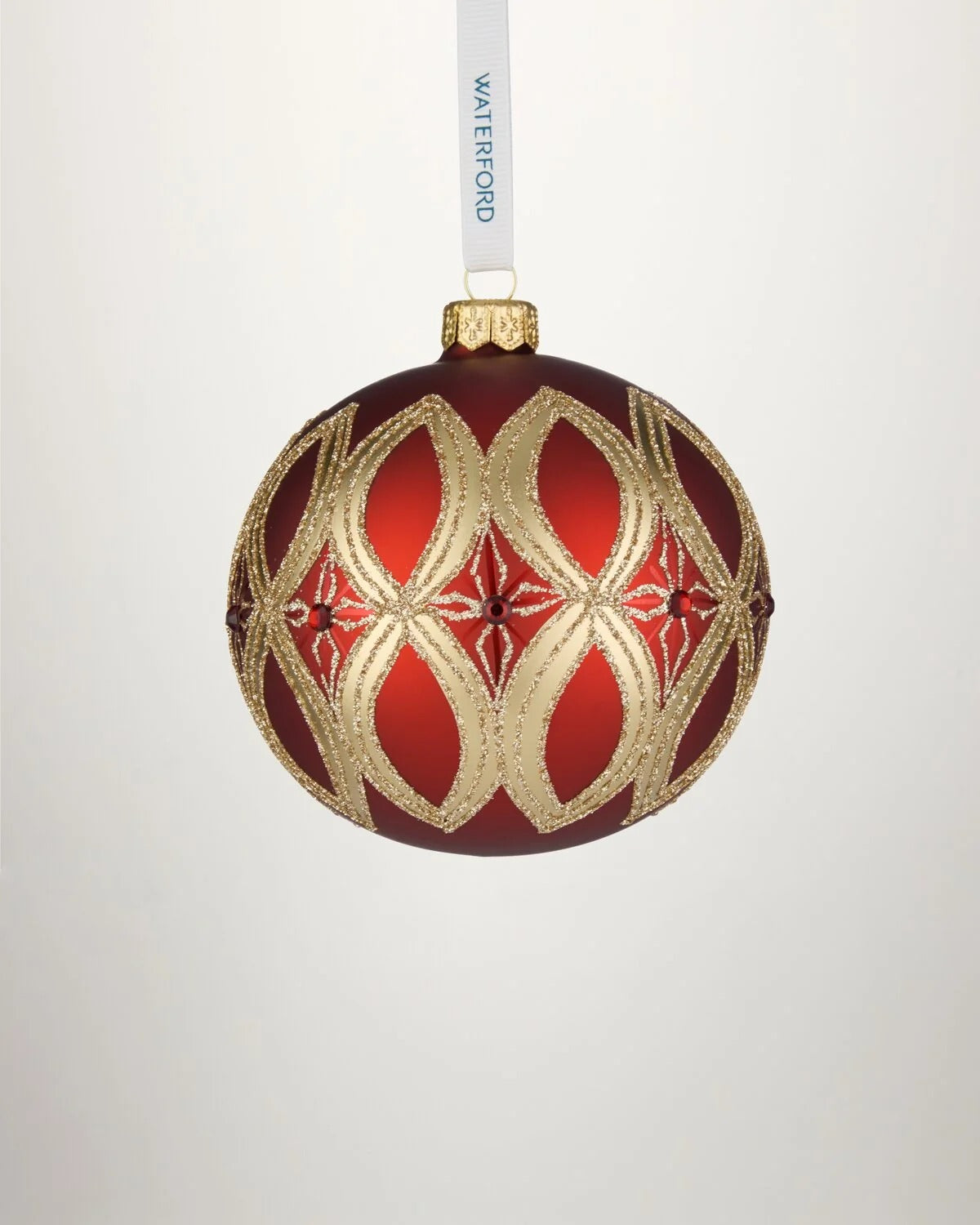 Holiday Heirlooms Infinite Red Bauble Ornament