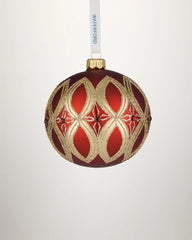 Holiday Heirlooms Infinite Red Bauble Ornament
