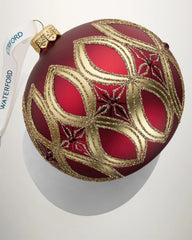 Holiday Heirlooms Infinite Red Bauble Ornament