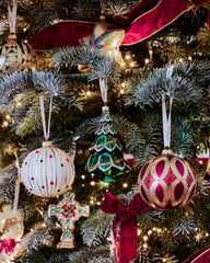 Holiday Heirlooms Infinite Red Bauble Ornament