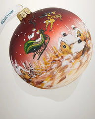 Holiday Heirlooms Christmas Eve Bauble Ornament
