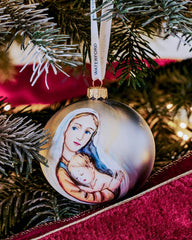 Holiday Heirlooms Mother and Baby Bauble Ornament