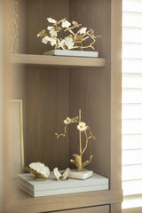 Butterfly Ginkgo Gold Decorative Object
