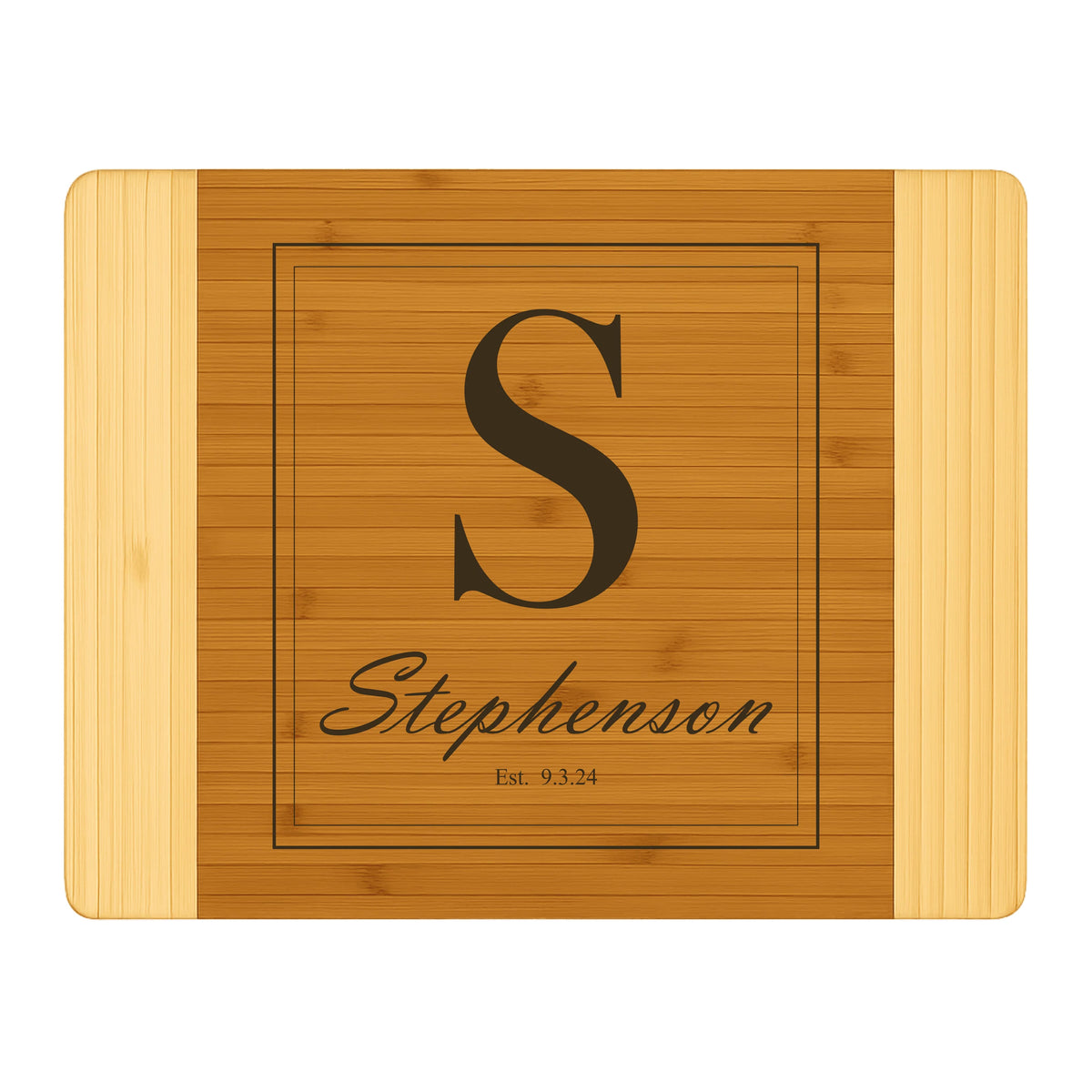 11x14 Two Tone Square Cutting Board