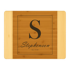 11x14 Two Tone Square Cutting Board