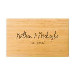 11x17 Bamboo Cutting Board