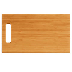 11x17 Bamboo Cutting Board with Handle