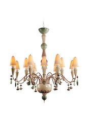 Ivy And Seed 16 Lights Chandelier, Medium Flat Model, Spices (US)