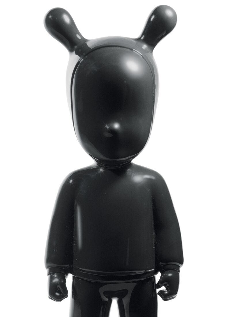 The Black Guest Figurine, Large Model