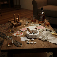 Bone China White Cigar Holder / Ashtray