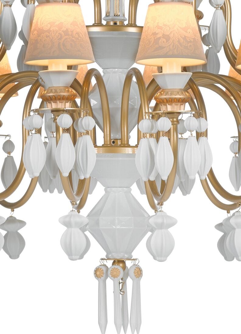 Belle De Nuit 24 Lights Chandelier. Golden Luster (us)