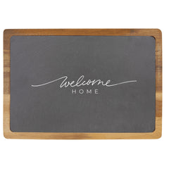 13x9 Acacia Wood/Slate Cutting Board