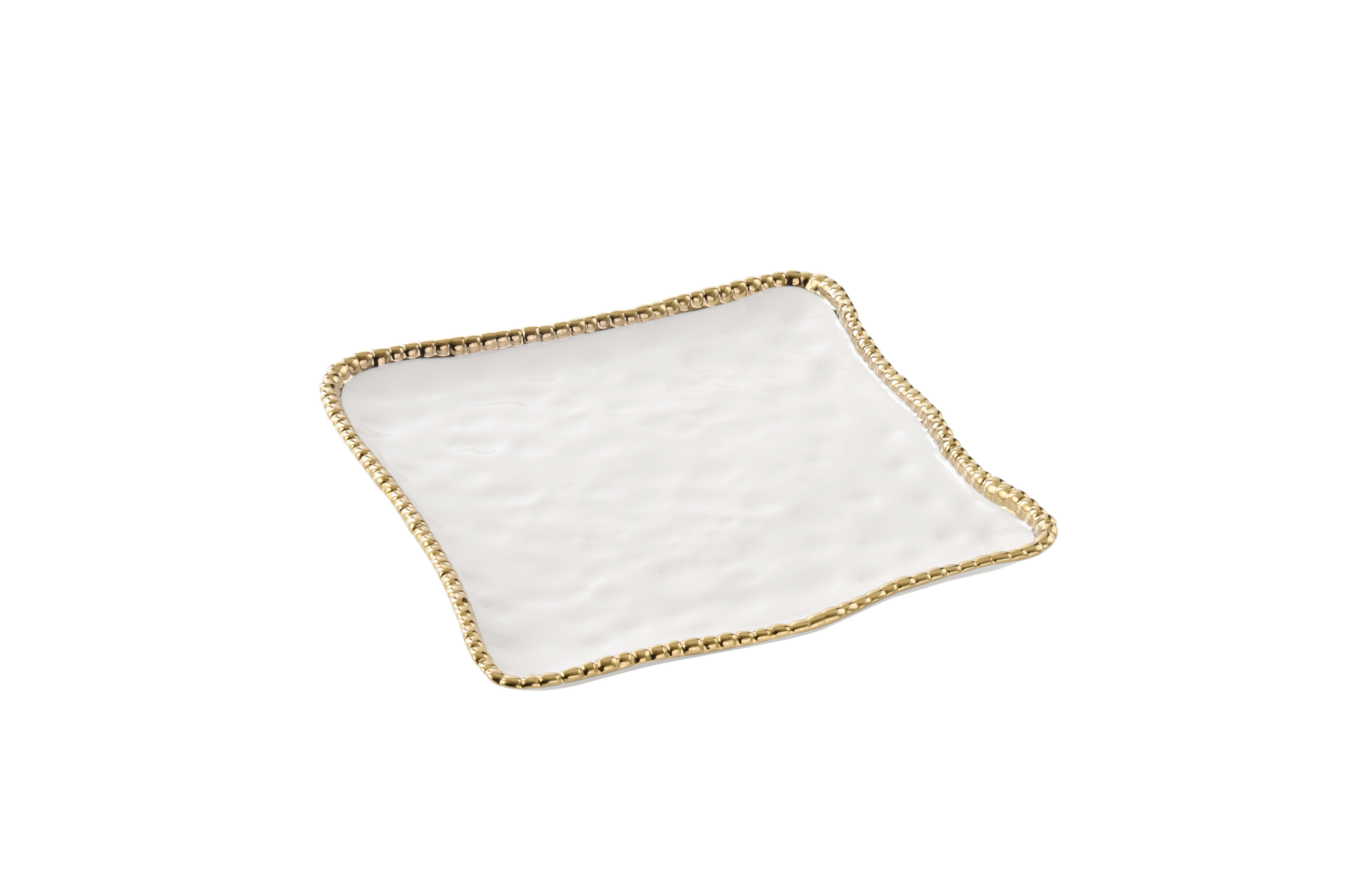 Golden Salerno Square Serving Platter