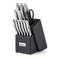 Crosshatch 14-Piece Cutlery Block Set