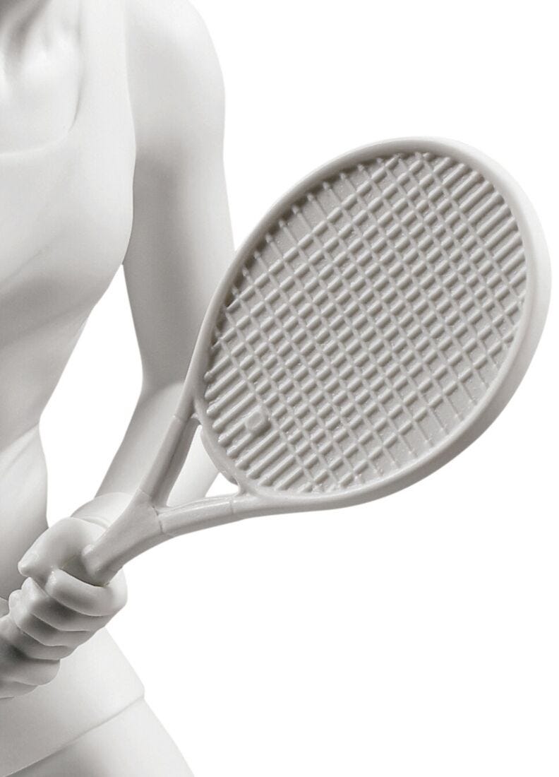 Lady Tennis Player Figurine