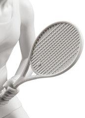 Lady Tennis Player Figurine
