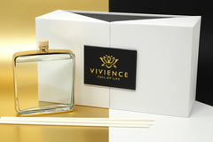 Gold Framed Square Shaped Diffuser, "Lily of the Valley" Scent