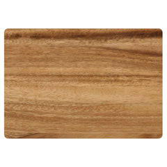 14x10 Acacia Wood/Slate Rectangle Cheese Set with Three Tools