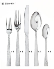 18/10 Slate 20pc. Flatware Set