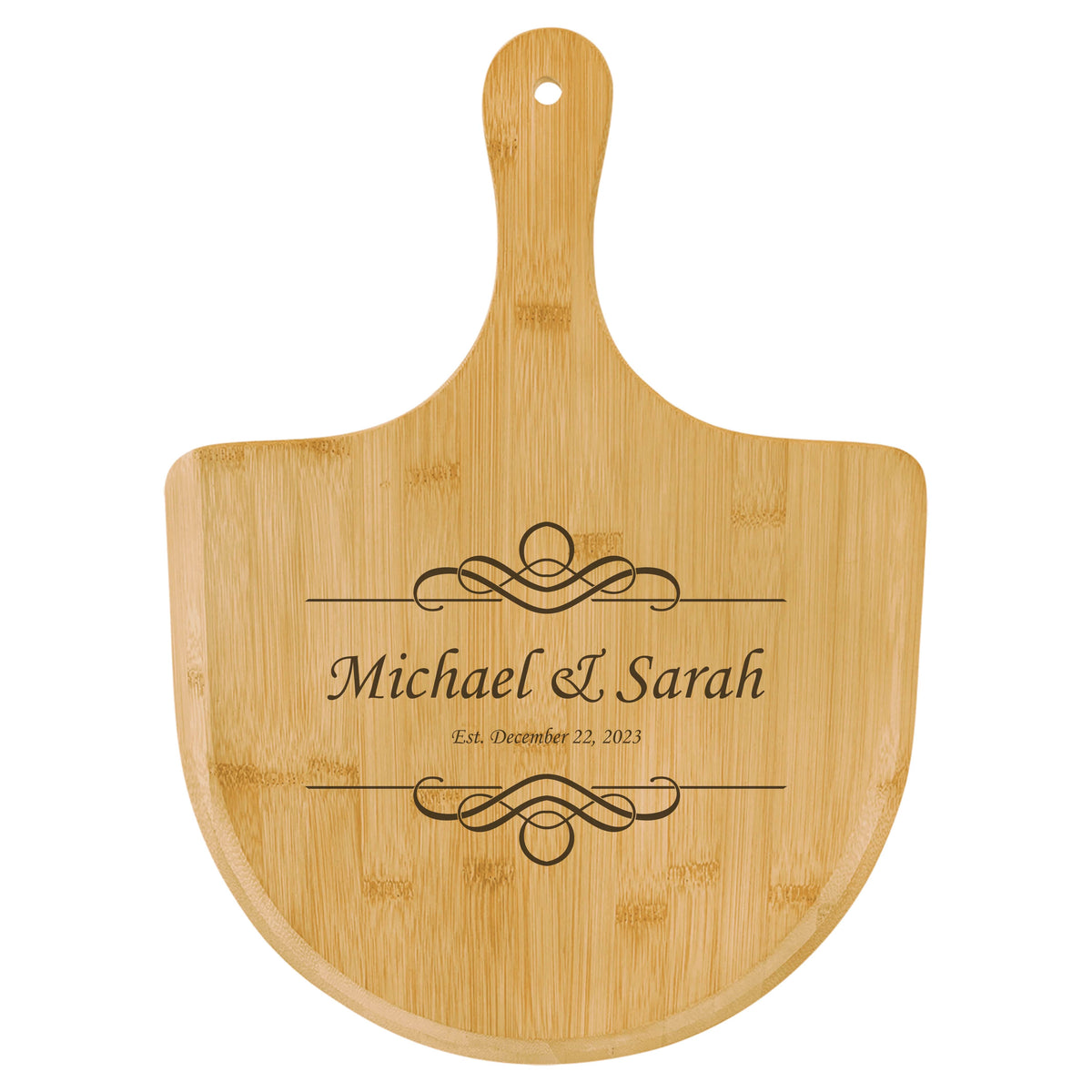 15 1/2 x 11 Bamboo Pizza Board