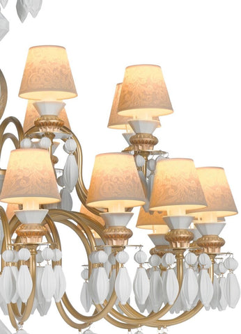 Belle De Nuit 24 Lights Chandelier. Golden Luster (us)