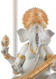 Veena Ganesha Table Lamp. Golden Luster (Us)