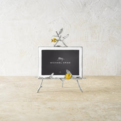 Pomegranate Silver & Gold Easel Frame