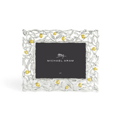 Pomegranate Silver & Gold 5x7 Frame