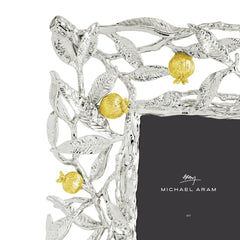 Pomegranate Silver & Gold 5x7 Frame