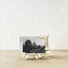 Butterfly Ginkgo Gold Reflective Frame (4x6)