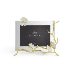 Butterfly Ginkgo Gold Reflective Frame (5x7)