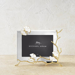Butterfly Ginkgo Gold Reflective Frame (5x7)