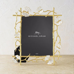 Butterfly Ginkgo Gold Frame (8x10)
