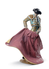 Matador Man Sculpture. Green Outfit. Limited Edition