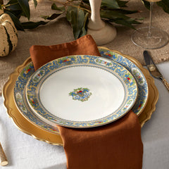 Autumn White 4-Piece Accent Plate Set