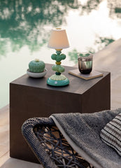 Cactus Firefly Table Lamp, Green
