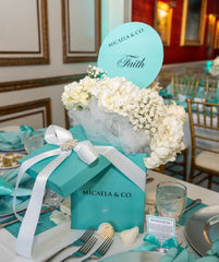 True Tiffany Blue Bloom Box
