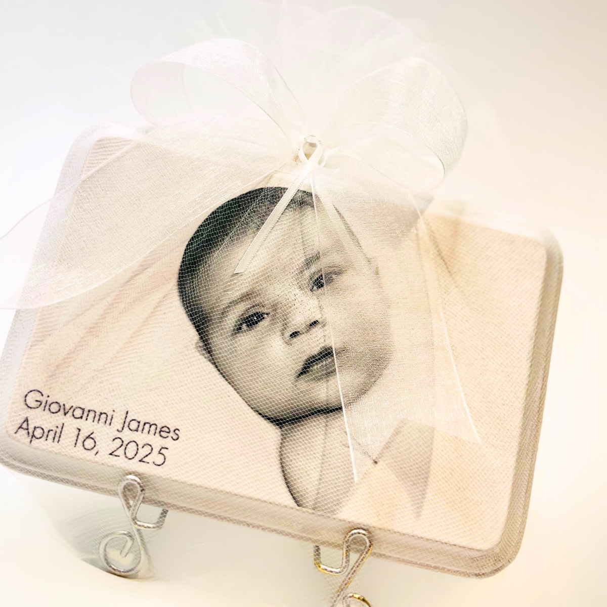 Perfectly Personalized Wooden Keepsake Plaque