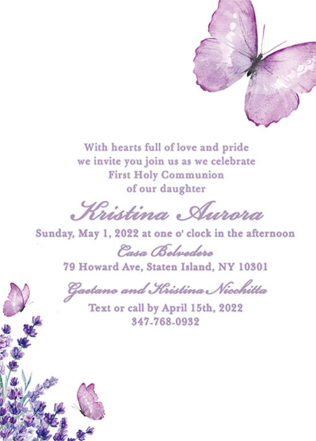 Perfectly Personalized Digital Invitation