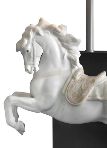 Horse On Pirouette Table Lamp (us)