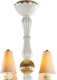 Ivy And Seed 8 Lights Chandelier. Golden Luster (Us)