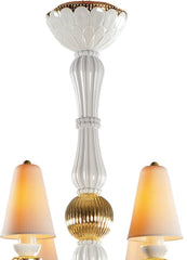 Ivy And Seed 8 Lights Chandelier, Golden Luster (US)