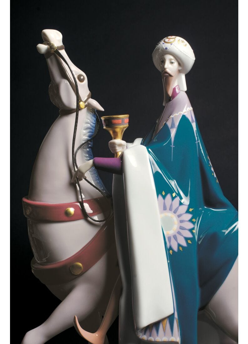 Kings Melchior, Gaspar And Balthasar Sculpture - Limited Edition