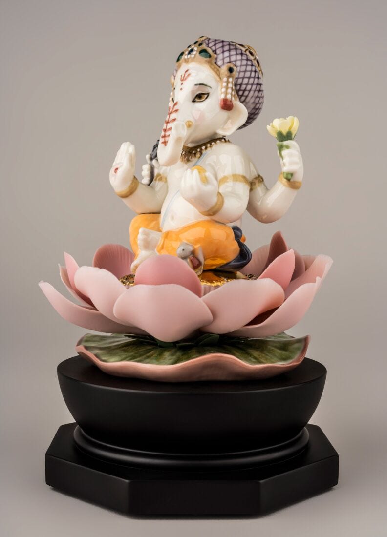 Padmasana Ganesha Figurine