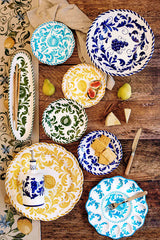 Arezzo Yellow Round Platter