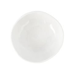 Aria White Organic Large Serving Bowl