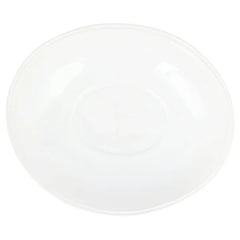 Aria White Oval Shallow Bowl